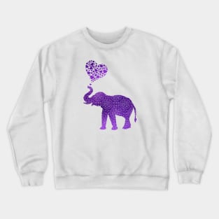 Elephant love Crewneck Sweatshirt